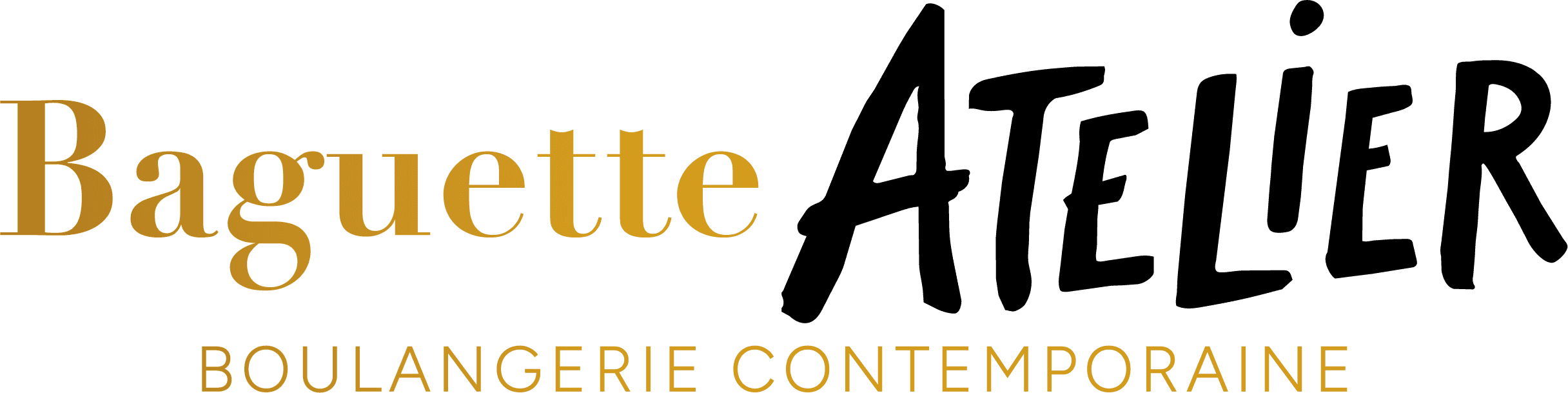 Logo Baguette Atelier — boulangerie contemporaine